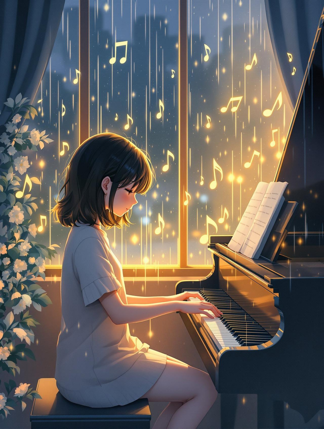 AI漫改短剧 - 雨天的旋律